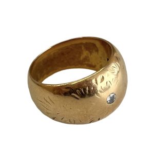 K18（18金） ダイヤモンドリング